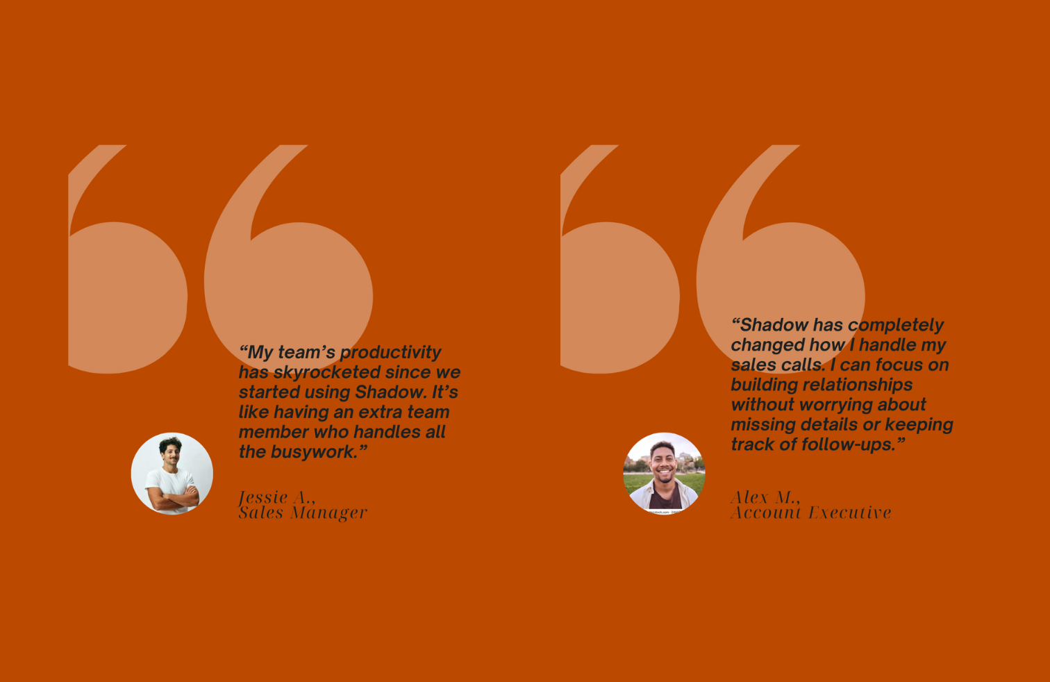 What sales professionals say about Relora AI meeting assistant