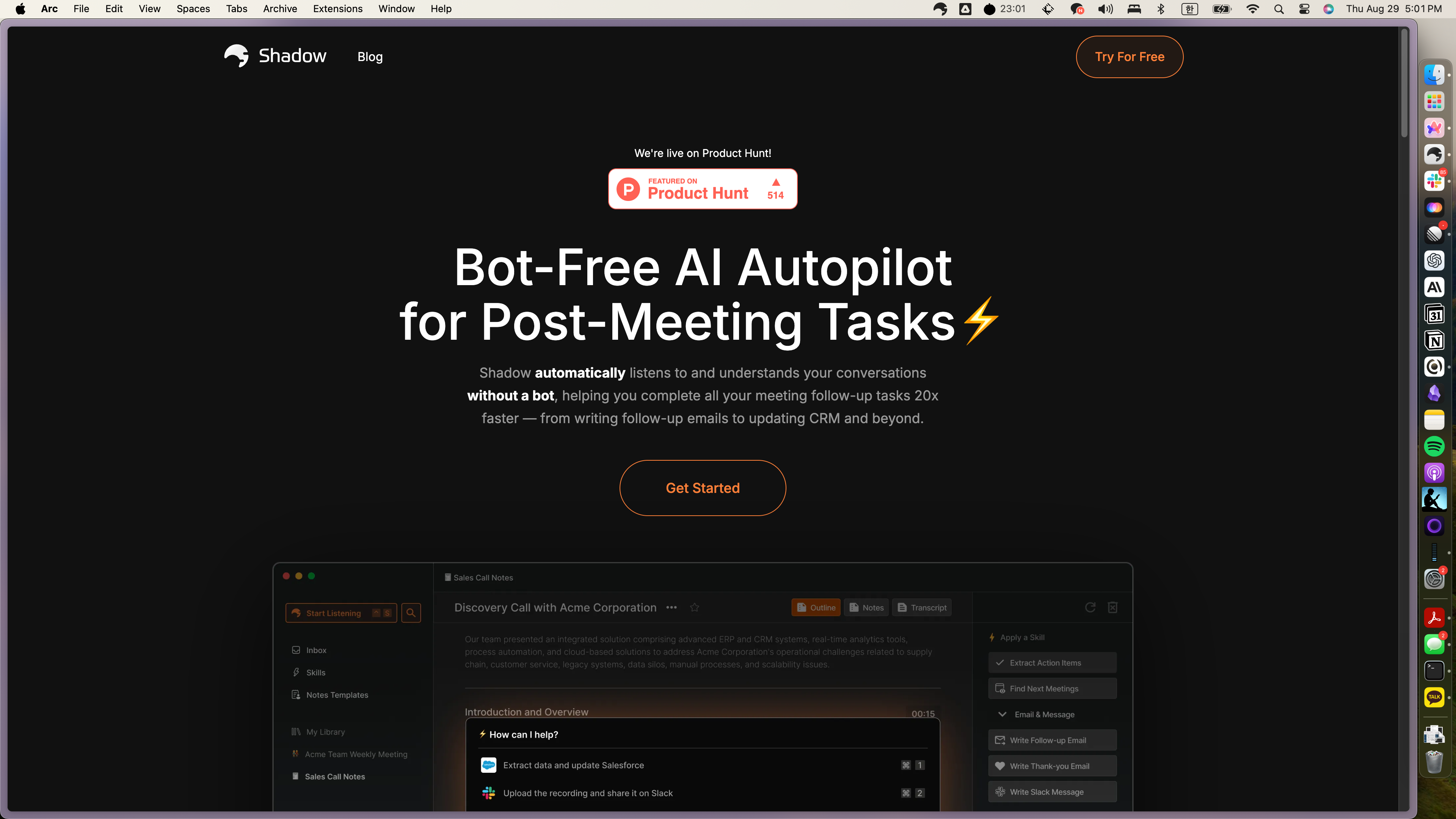 Relora founder daily toolkit and workflow